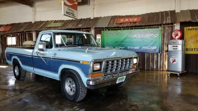 1979 Blue Ford F-150 Pickup Truck