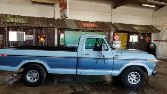 1979 Blue Ford F-150 Pickup Truck