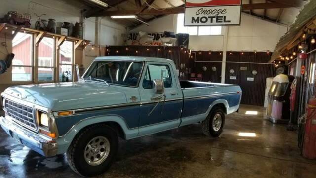 1979 Blue Ford F-150 Pickup Truck