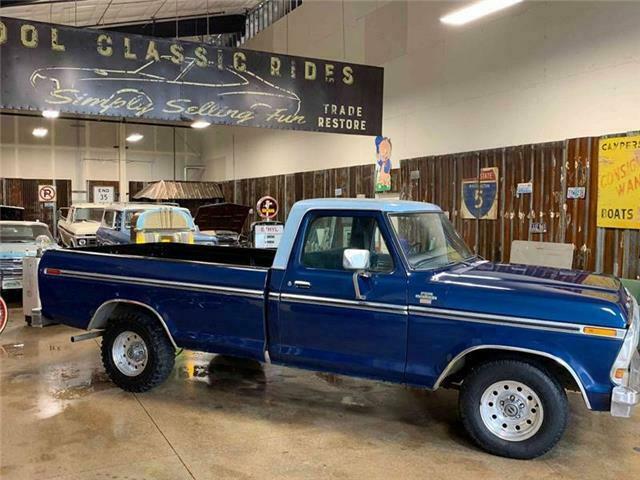 1979 Blue Ford F-150 Pickup Truck