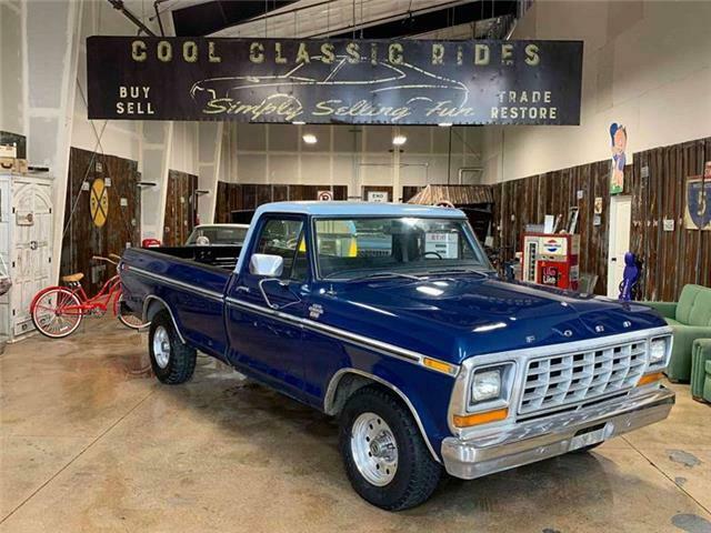 1979 Blue Ford F-150 Pickup Truck