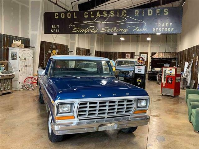 1979 Blue Ford F-150 Pickup Truck
