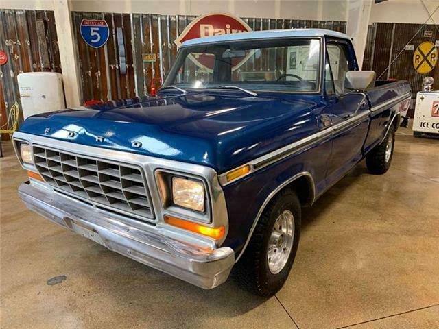 1979 Blue Ford F-150 Pickup Truck