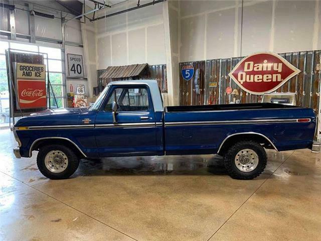 1979 Blue Ford F-150 Pickup Truck