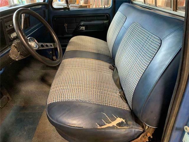 1976 Blue Ford F-250 Pickup Truck