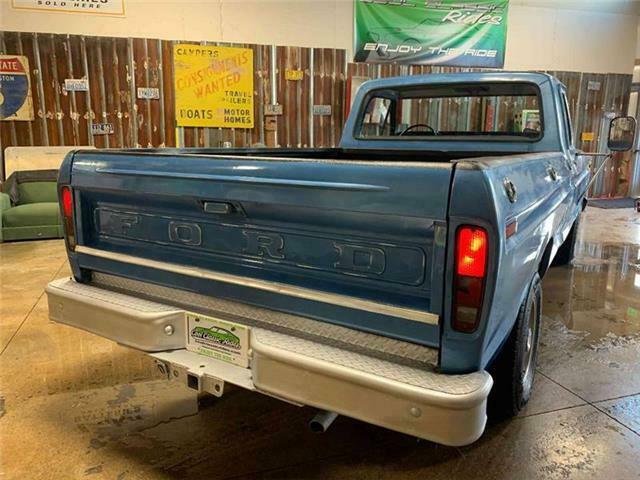 1973 Blue Ford F-250 Pickup Truck