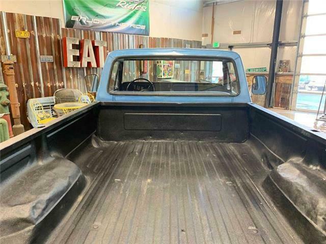 1973 Blue Ford F-250 Pickup Truck