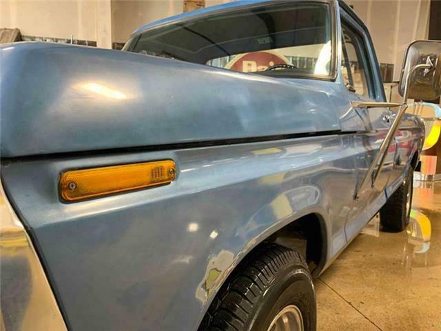 1973 Blue Ford F-250 Pickup Truck