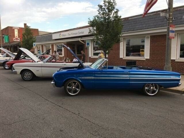 1963 Blue Ford Falcon Convertible