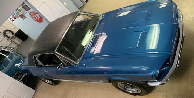 1968 Blue Ford Mustang Coupe