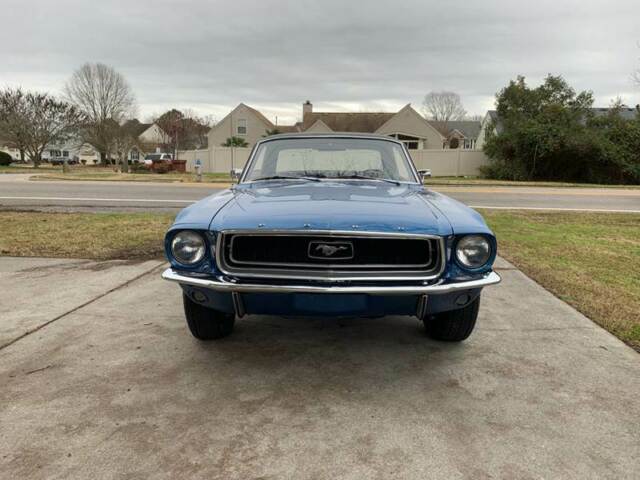 1968 Blue Ford Mustang Coupe