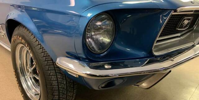 1968 Blue Ford Mustang Coupe