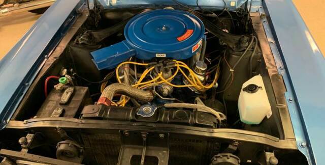 1968 Blue Ford Mustang Coupe