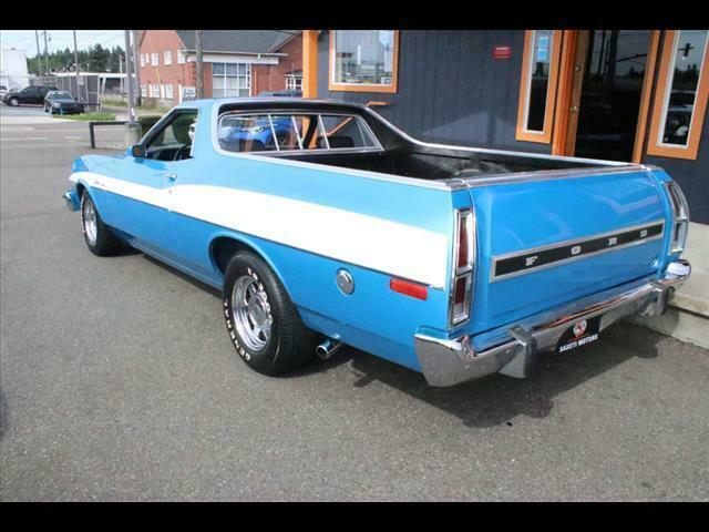 1973 Blue Ford Ranchero 500