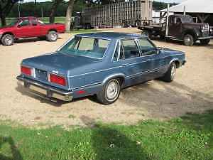 1983 Blue Ford Fairmont