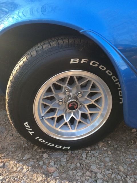 1978 Blue Pontiac Trans Am Coupe