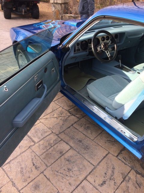 1978 Blue Pontiac Trans Am Coupe
