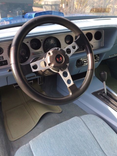 1978 Blue Pontiac Trans Am Coupe