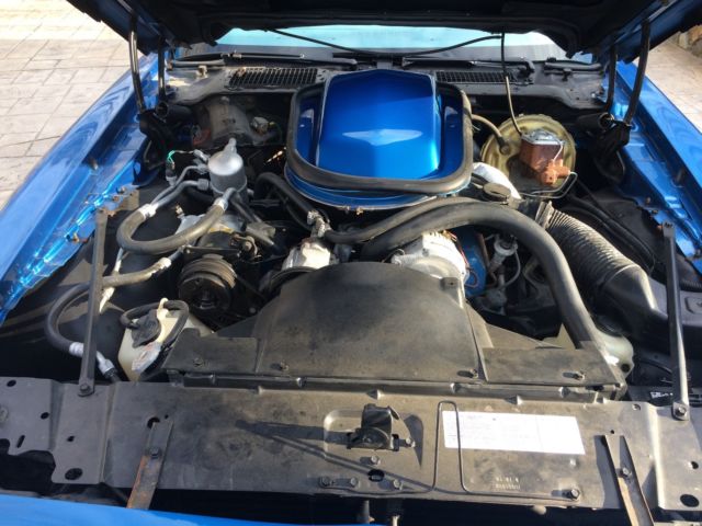 1978 Blue Pontiac Trans Am Coupe