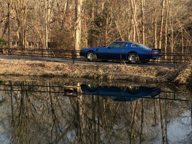 1978 Blue Pontiac Trans Am Coupe
