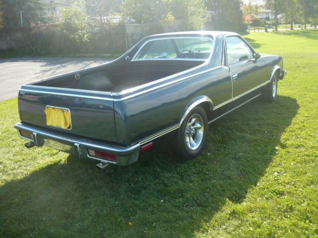 1981 Blue Chevrolet El Camino Truck
