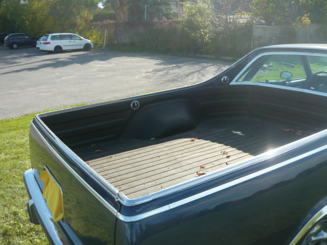 1981 Blue Chevrolet El Camino Truck