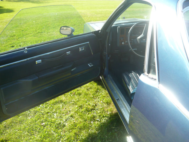 1981 Blue Chevrolet El Camino Truck
