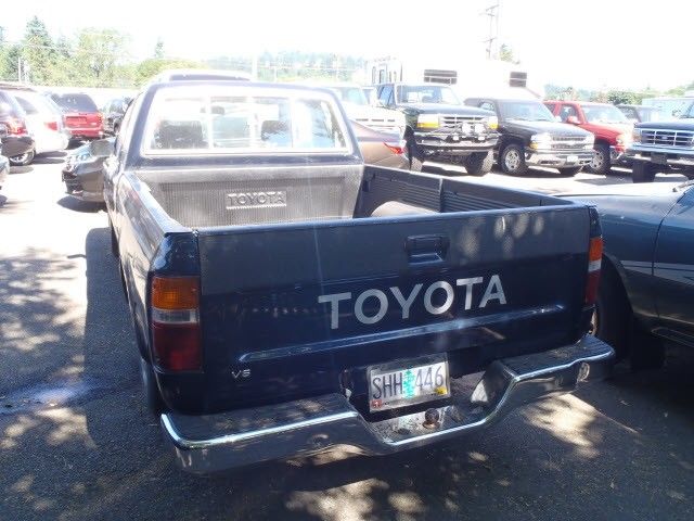 1992 Blue Toyota PICKUP DX 2dr Deluxe Extended Cab SB