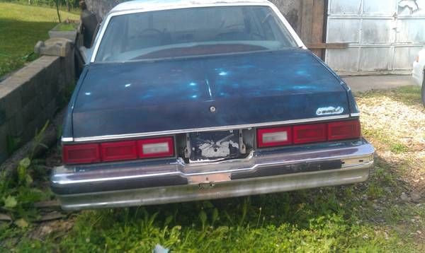 1978 Blue Chevrolet Malibu Coupe