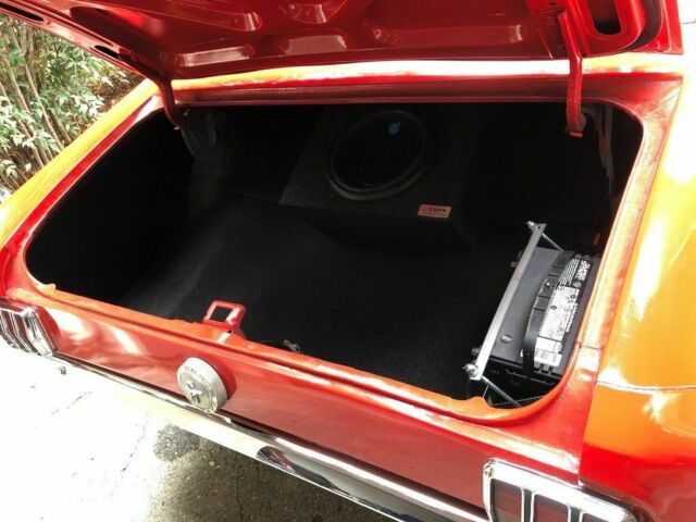 1966 Red Ford Mustang Coupe