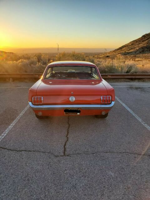 1966 Red Ford Mustang Coupe