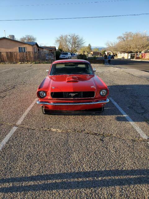 1966 Red Ford Mustang Coupe