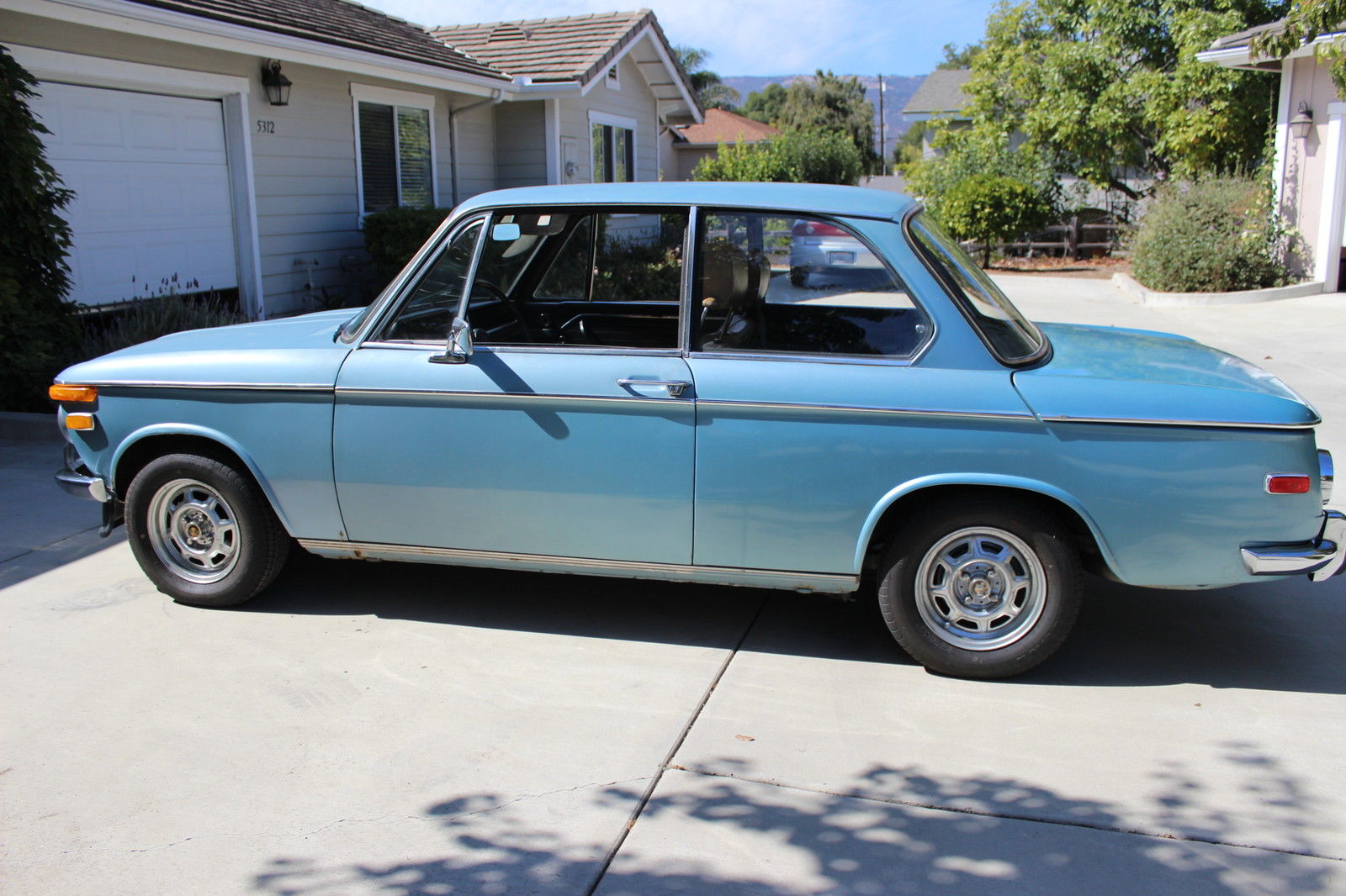 1968 Blue BMW 2002 Coupe