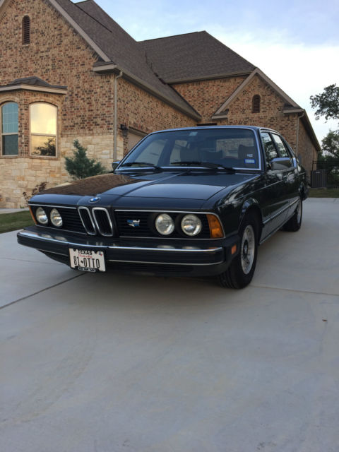 1981 Metallic Grey BMW 7-Series Sedan