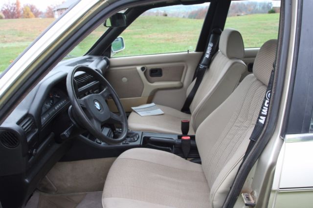 1987 Bronzit Beige BMW 3-Series Sedan