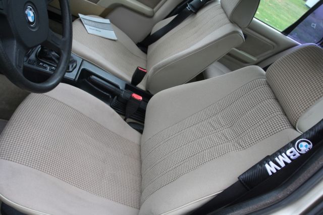 1987 Bronzit Beige BMW 3-Series Sedan