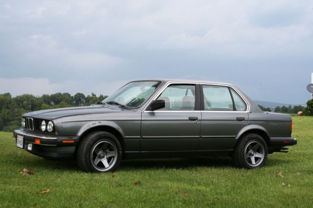 1987 Gray BMW 3-Series Sedan