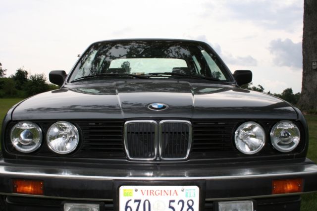 1987 Gray BMW 3-Series Sedan