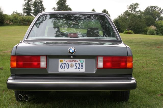 1987 Gray BMW 3-Series Sedan