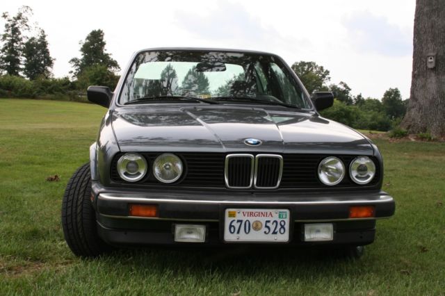 1987 Gray BMW 3-Series Sedan