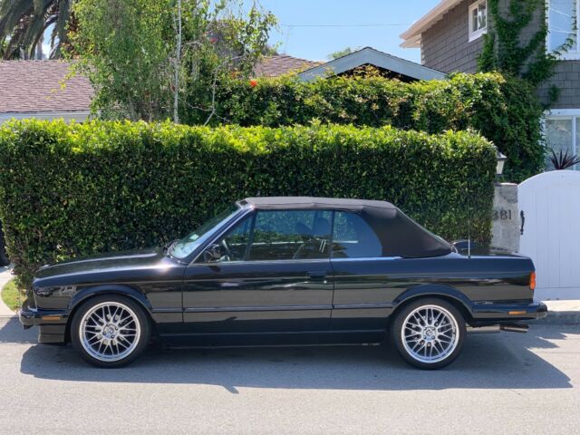 1988 Black BMW 3-Series Convertible