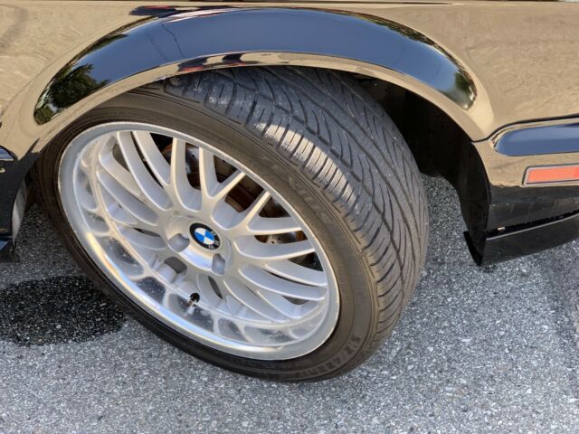 1988 Black BMW 3-Series Convertible