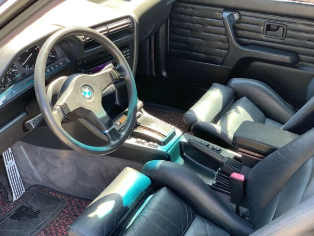 1988 Black BMW 3-Series Convertible