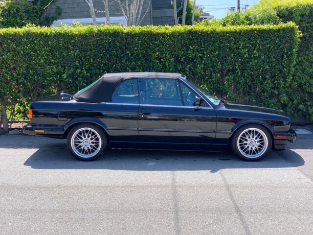 1988 Black BMW 3-Series Convertible