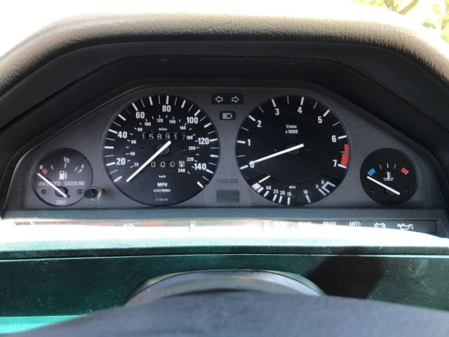 1990 Bright Cherry Red BMW 3-Series Convertible