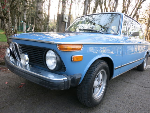 1975 Blue BMW 2002 cp