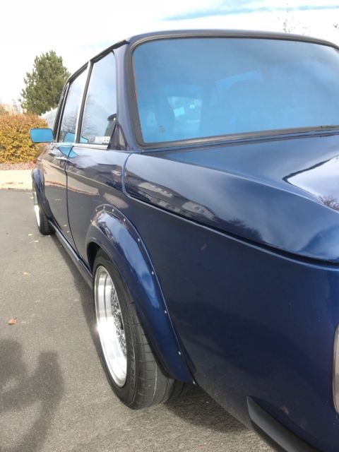 1976 Blue BMW 2002 Coupe