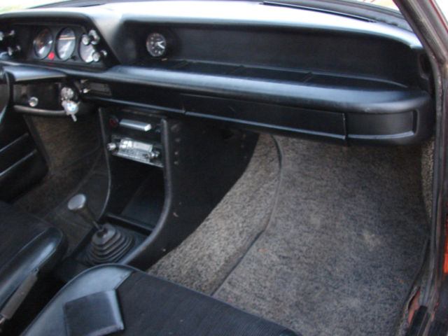 1974 Orange BMW 2002 Coupe