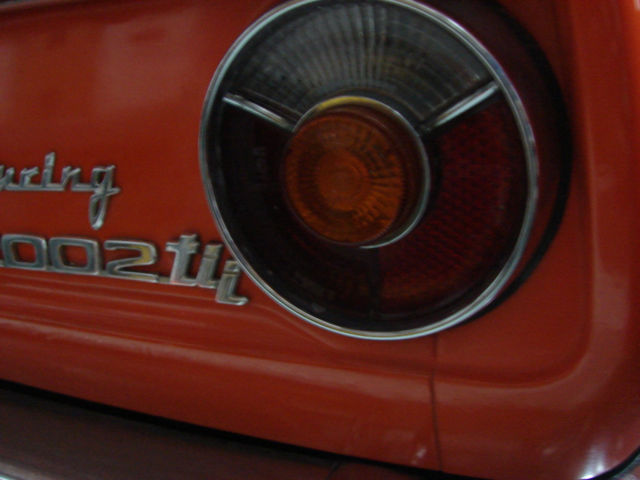 1974 Orange BMW 2002 Coupe