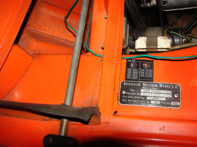 1974 Orange BMW 2002 Coupe